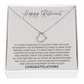 Congratulations On Your Retirement New Heart Necklace | Retirement Necklace for Women |  Colleagues | Leave Job | Jewelry from Coworkers