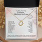 To My Amazing Future Mother-In-Law  Heart Necklace | Gift for Boyfriend's Mom | Mother In Law Wedding Gift From Bride | Mother of the Groom Necklace | Future Mother in Law Wedding Gift | Sentimental Gift For Mother-In-Law