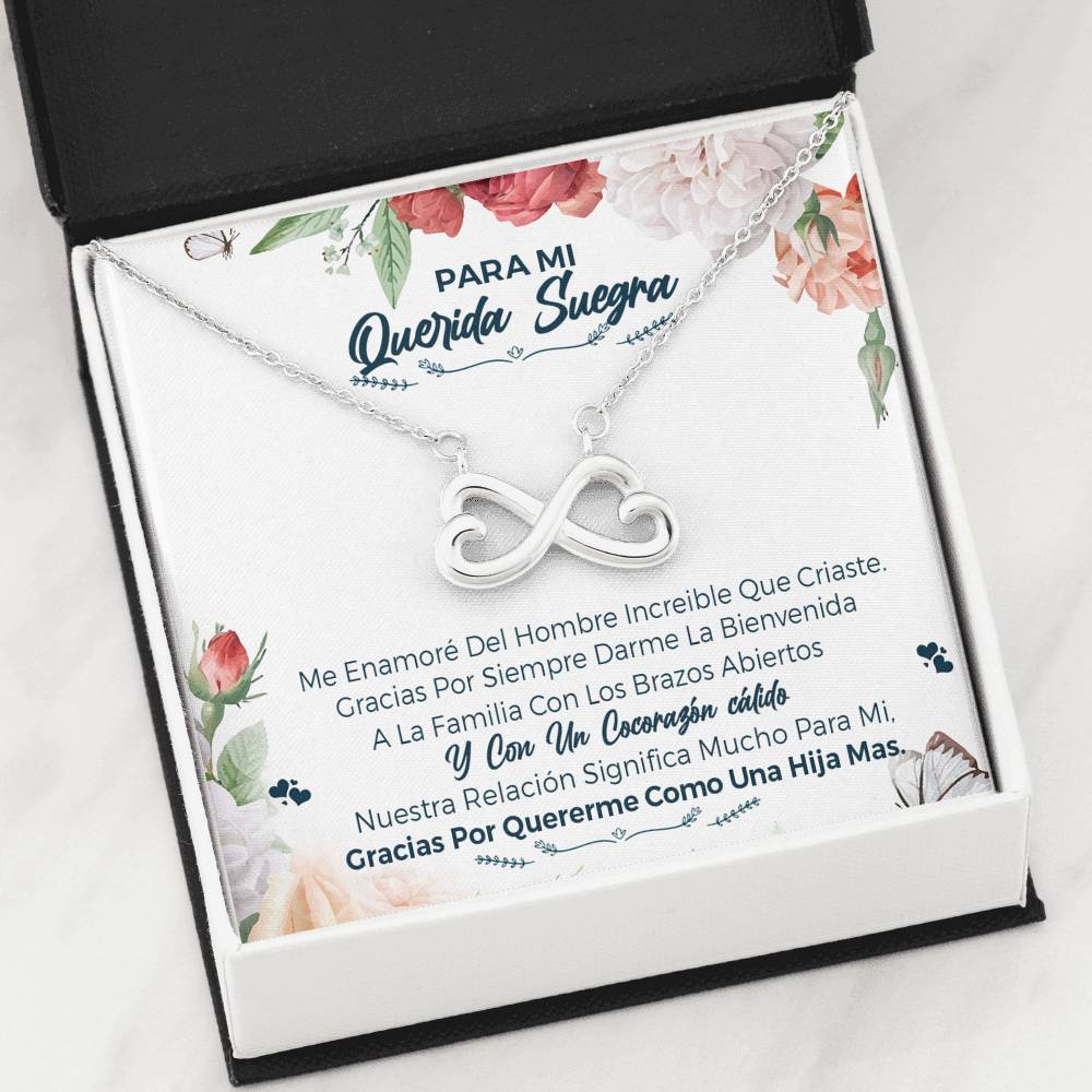 Para Mi Querida Suegra, Heart Necklace