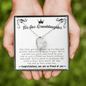 For Our Granddaughter, We Are Proud Of You Graduation Love Necklace | Graduation Gift From Grandma, Grandpa, Grandparents