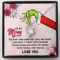 To My Mom You Stole My Heart Forever Love Necklace | Gift to Mom from Daughter / Son | Mother's Day Gift For Mother