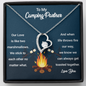 To my Camping Partner Forever Love Necklace| To my Wife, Girlfriend for her Anniversary, Birthday, Valentines Day| Gift from Husband, Boyfriend