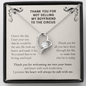 Thank You For Welcoming Me Into Your Home Forever Love Necklace |  Boyfriend's Mom Gift from Girlfriend | Mother's Day, Christmas, & Birthday Gift