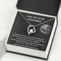 To My Soulmate,  I Love You To the Mood and Back| Forever Love Necklace | Anniversary, Birthday, Valentines Day