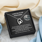 To My Soulmate,  I Love You To the Mood and Back| Forever Love Necklace | Anniversary, Birthday, Valentines Day