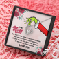 To My Mom Know You Mean The World To Me Forever Love Necklace | Gift to Mom from Daughter / Son | Mother's Day Gift for Mother