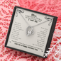 Mom Never Forget How Much I Love You Forever Love Necklace | Happy Mother's Day Necklace | Gift for Mom from Son from Daughter