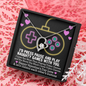 To My Gaming Partner, I Would Pause My Game For You Heart Necklace | Valentine's Gift For Her