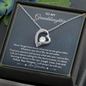 To My Granddaughter Find Your Passion Forever Love Necklace | Granddaughter Gift From Grandmother for Birthday, Graduation