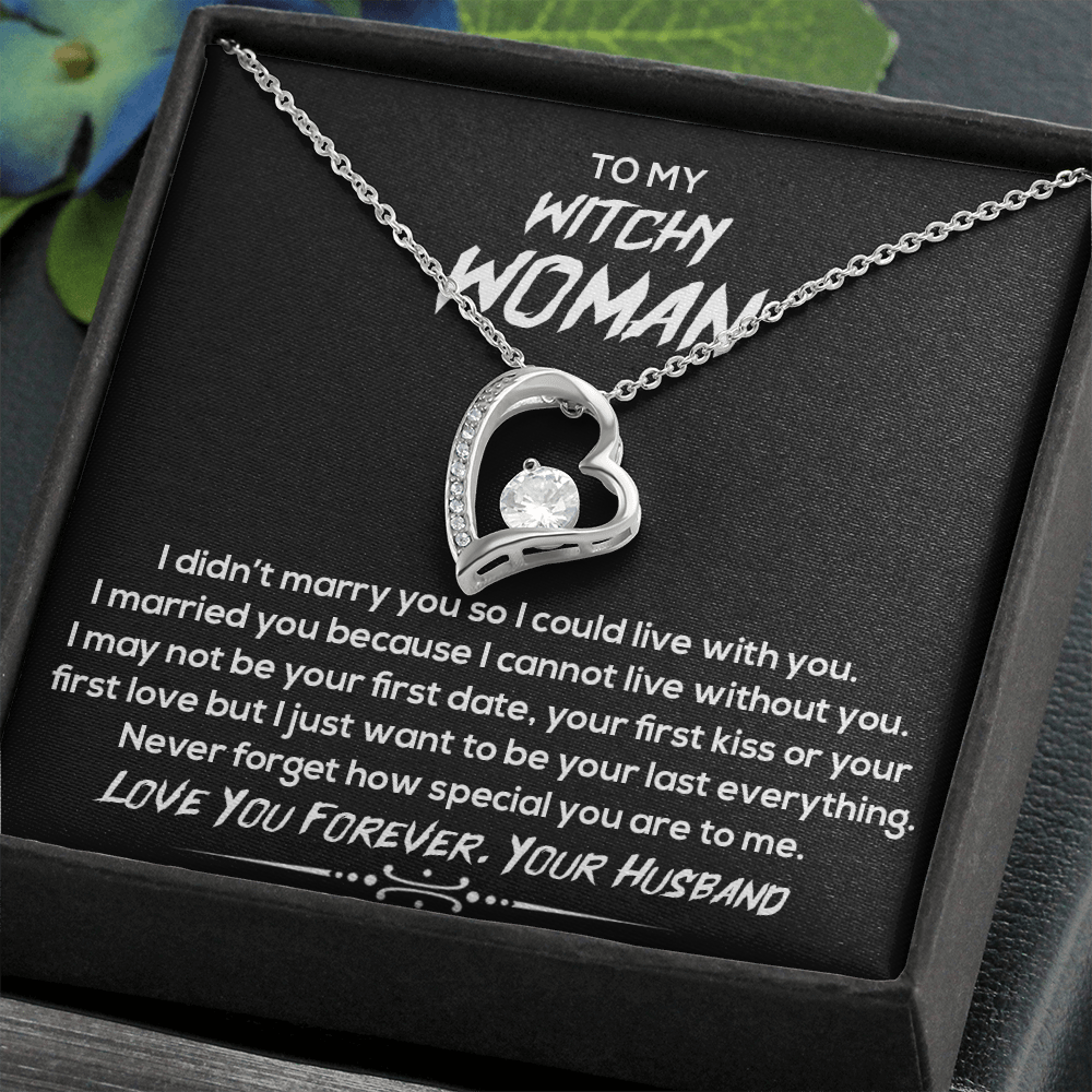 To My Witchy Woman, Never Forget How Special You Are To Me| Witchy Gift for Wife| From Husband| Wife Birthday, Valentine's Gift, Anniversary Gift