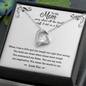 To My Mom Funny Forever Love Necklace | Gift to Mother from Daughter | Mother's Day, Birthday Gift