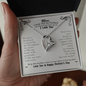 Mom Never Forget How Much I Love You Forever Love Necklace | Happy Mother's Day Necklace | Gift for Mom from Son from Daughter