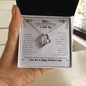 Mom Never Forget How Much I Love You Forever Love Necklace | Happy Mother's Day Necklace | Gift for Mom from Son from Daughter