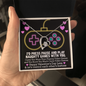 To My Gaming Partner, I Would Pause My Game For You Heart Necklace | Valentine's Gift For Her
