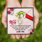 To My Mom Funny Happy Mother's Day Forever Love Necklace | Gift to Mom from Daughter/Son | Mother's Day Gift Set to Mother