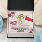 To My Mom Know You Mean The World To Me Forever Love Necklace | Gift to Mom from Daughter / Son | Mother's Day Gift for Mother