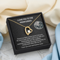 To My Soulmate,  I Love You To the Mood and Back| Forever Love Necklace | Anniversary, Birthday, Valentines Day
