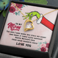 To My Mom Funny Mother's Day Forever Love Necklace | Gift to Mom from Daughter / Son | Mother's Day Gift Set to Mother