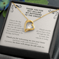 Thank You For Welcoming Me Into Your Home Forever Love Necklace |  Boyfriend's Mom Gift from Girlfriend | Mother's Day, Christmas, & Birthday Gift