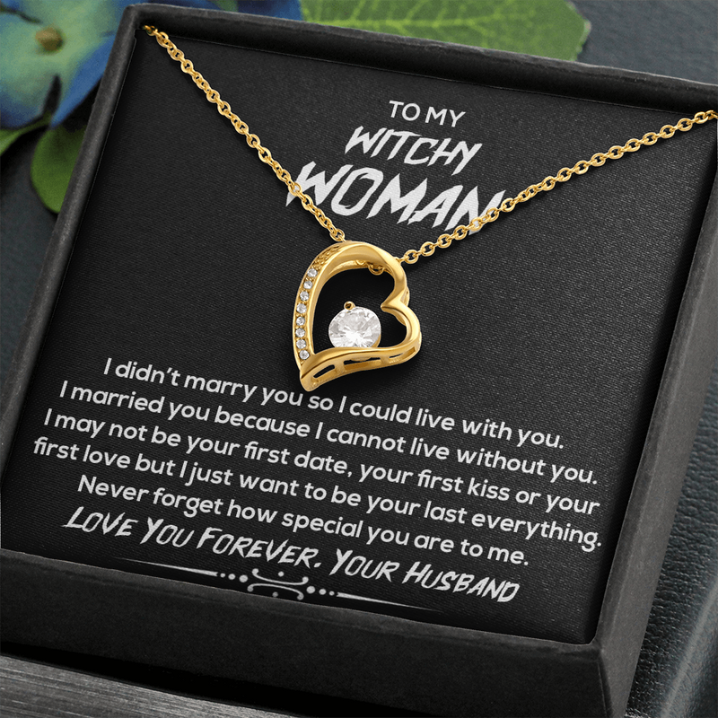 To My Witchy Woman, Never Forget How Special You Are To Me| Witchy Gift for Wife| From Husband| Wife Birthday, Valentine's Gift, Anniversary Gift
