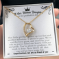 To Our Badass Daughter On Her Graduation Day | Graduation Gift Necklace, Graduation Gift for Her, College Graduation Gift for Her, High School, Senior Graduation, Class of 2022