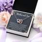 Mother and Son Connected Forever Necklace, Mother's Day Gift for Mom from Son, Mom Birthday Gift from Son, Mom Necklace, Mother's Day Gift