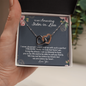 To My Amazing Sister In Law Interlocked Heart Necklace | Sister in Law Gift, Sister in Law Necklace