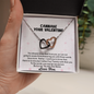 Cannabe Your Valentine Interlocked Hearts Necklace
