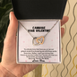 Cannabe Your Valentine Interlocked Hearts Necklace