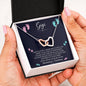 Gigi from Mommy's Tummy Interlocked Heart Necklace | Grandmother Announcement Necklace