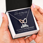 To The Love Of My Life, You Make Me One Happy Camper Necklace