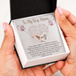 To my Dog Mama Interlocking Hearts Necklace| Dog Memorial Gift| Pet Sympathy Gift| Loss of Dog Gift