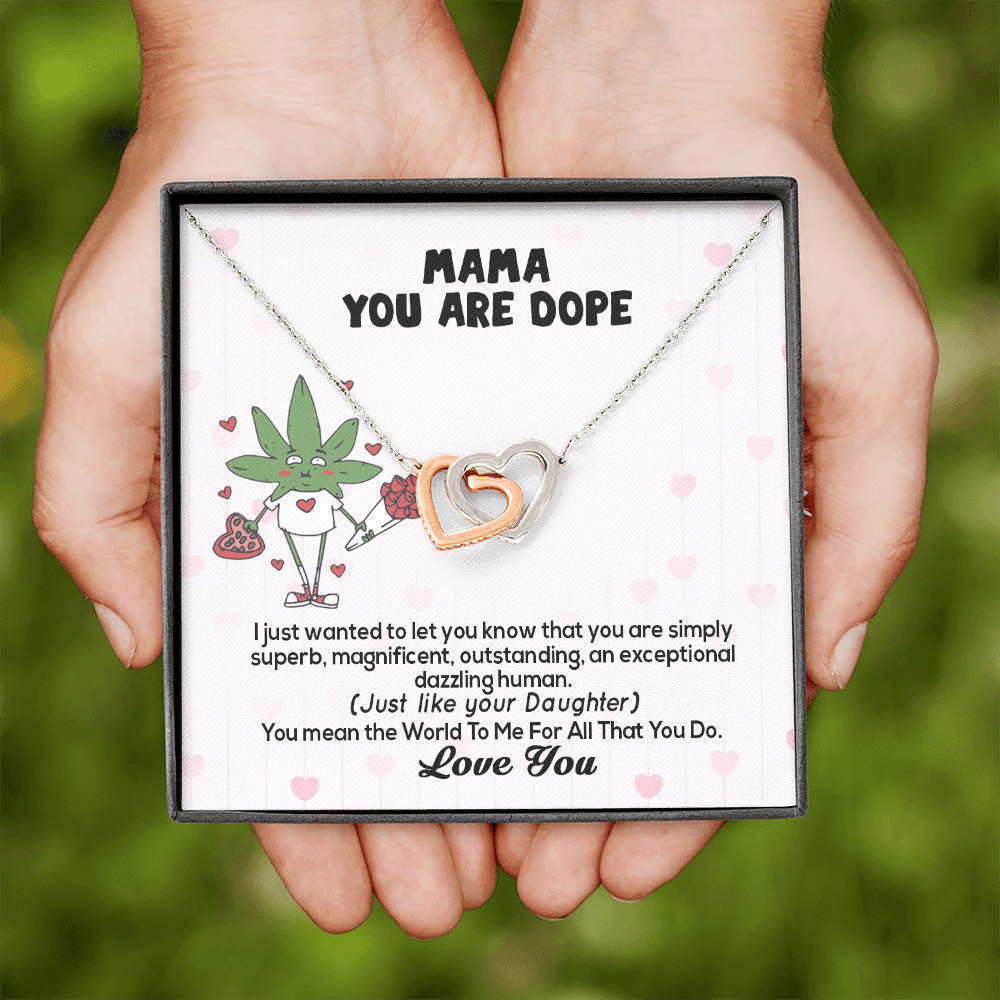 Mama You Are Dope Funny Necklace | Funny Mother's Day Mother's Day Gift, Mother's Day Gift Ideas, Funny Gift for Mom for Mothers Day