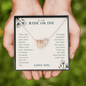 To My Ride Or Die Double Heart Necklace | Best Friend Necklace, Best Friends Forever