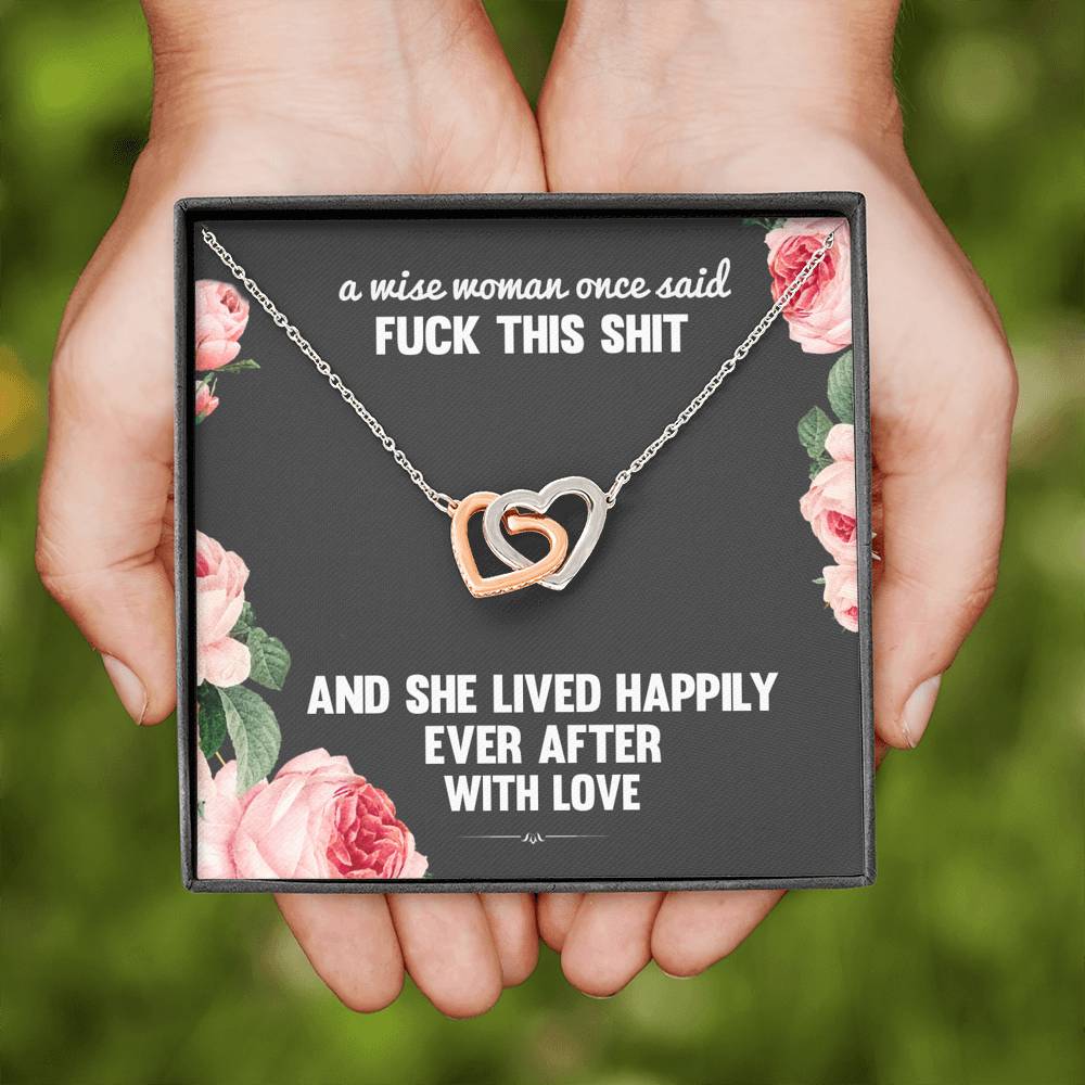 Fuck This Shit Motivational Necklace