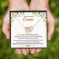 To My Amazing Cousin On Your Wedding Day | Interlocking Hearts Necklace | Bridal Shower Gift for Cousin|