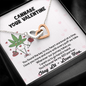 Cannabe Your Valentine 420 You Found The Key To My Heart Love Necklace For Girlfriend | Funny Humor Stoner Valentine | Valentine's Gift For Her