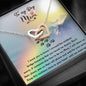 To My Dog Mom, Crossing The Rainbow Bridge Interlocked Heart Necklace | Loss of Dog memorial Necklace | Dog loss gifts, Pet memorial Necklace, necklace, Pet Sympathy Necklace Gift