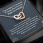 Chance Made Us Coworkers Bitching About Everyone Made Us Friends Interlocking Hearts Necklace | Farewell Gift for Coworker |  New Job Gift |  Fresh Start Gift for Coworker