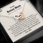 To My Bonus Mom You Are My Sunshine Necklace | Step-Mom Gift From Son | Step-Mom Gift From Daughter | Mothers Day Gift