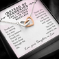Instead of Grandkids, Funny Gift for Mother-In-Law Double Heart Necklace, Gift for Mother-In-Law Gift, Funny Gift from Daughter-In-Law