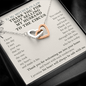 Funny Mother in Law Gift Interlocking Hearts Necklace | Mothers Day Gifts for Mother in Law - Mother in Law Wedding Gift