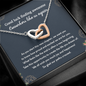 Good Luck Finding Awesome Coworkers Like Us Again Interlocking Hearts Necklace | Farewell Gift for Coworker |  New Job Gift |  Fresh Start Gift for Coworker