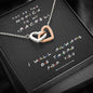 You're the Monica to my Rachel, BFF Necklace