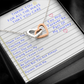 Thank You For All The Ways That You Care Interlocking Hearts Necklace | Thank You Gift for Daycare Teacher | Nanny Gift | Gift for Babysitter | Caregiver Appreciation Gift