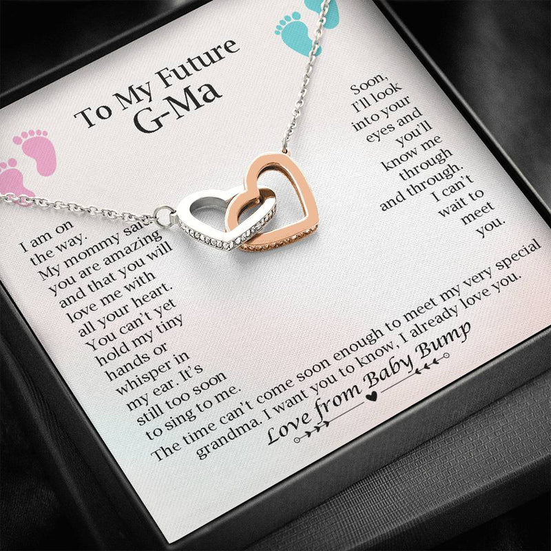 Custom To My Future  G-MA from Baby Bump Necklace