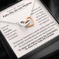 Feliz Dia De Las Madres Double Heart Necklace, Spanish mother's day, Dia de las madres,Regalo para mama, Latina mom, Hispanic mom