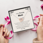 To My Mom I Am Grateful For You Necklace | Mom Gift From Son and Daughter | Mothers Day Gift