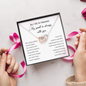 As I Sit In Heaven My Spirit Is Always With You Interlocked Heart Necklace | Loss of Baby Gift |  Pregnancy Loss Gift | Bereavement Gift