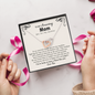 To My Amazing Mom You Are My Sunshine Necklace | Mom Gift From Son | Mom Gift From Daughter |  Mothers Day Gift